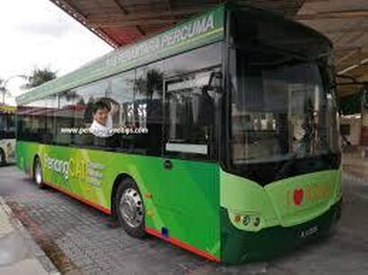 cat free shuttle bus (city hop on penang)